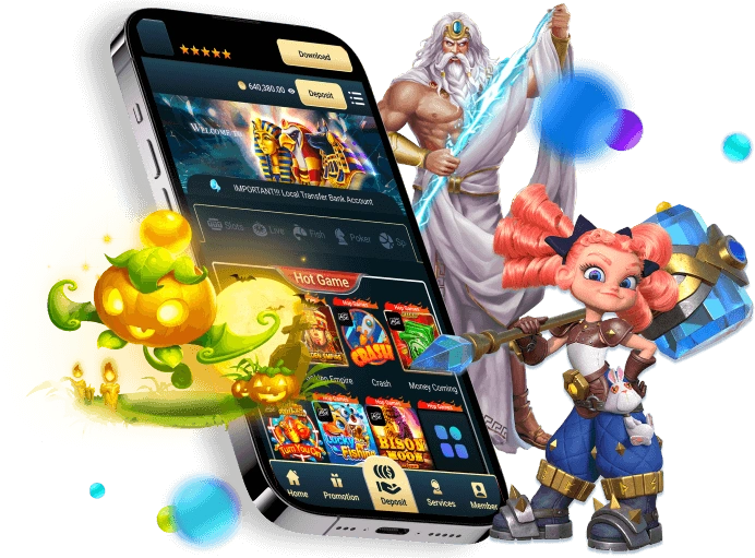 Giao diện trang web 8kbet456 trên điện thoại Android với tùy chọn tải ứng dụng